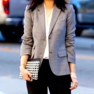 J.crew wool schoolboy blazer 3 pockets preppy classic designer spring boho